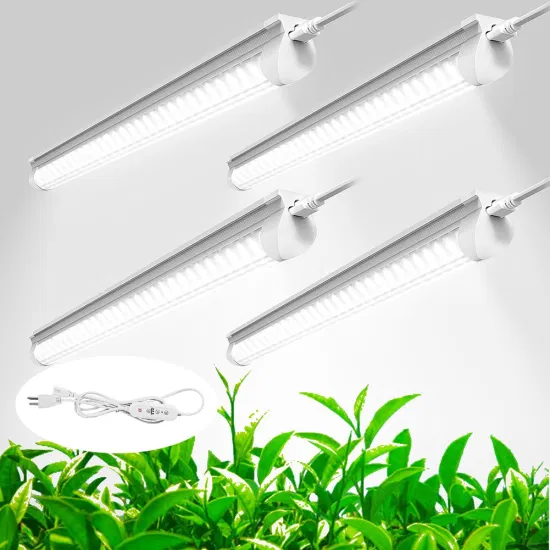 Luz LED de cultivo de floración Jesled, luz de cultivo T8 de espectro completo para sistemas de cultivo hidropónicos de invernadero